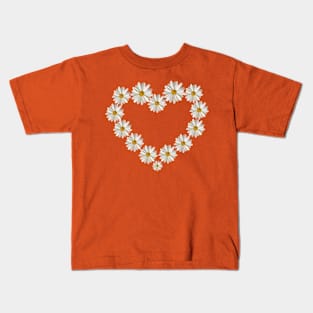 Daisy Heart Kids T-Shirt